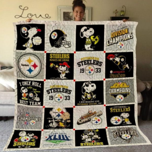 Pittburgh Steelers Pts05 3D Quilt Blanket