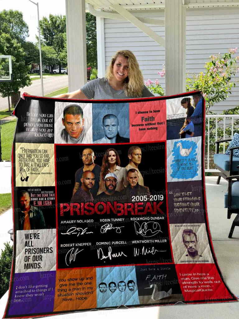 Prison Break Quilt Blanket