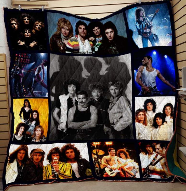 Queen Band 3D Quilt Blanket