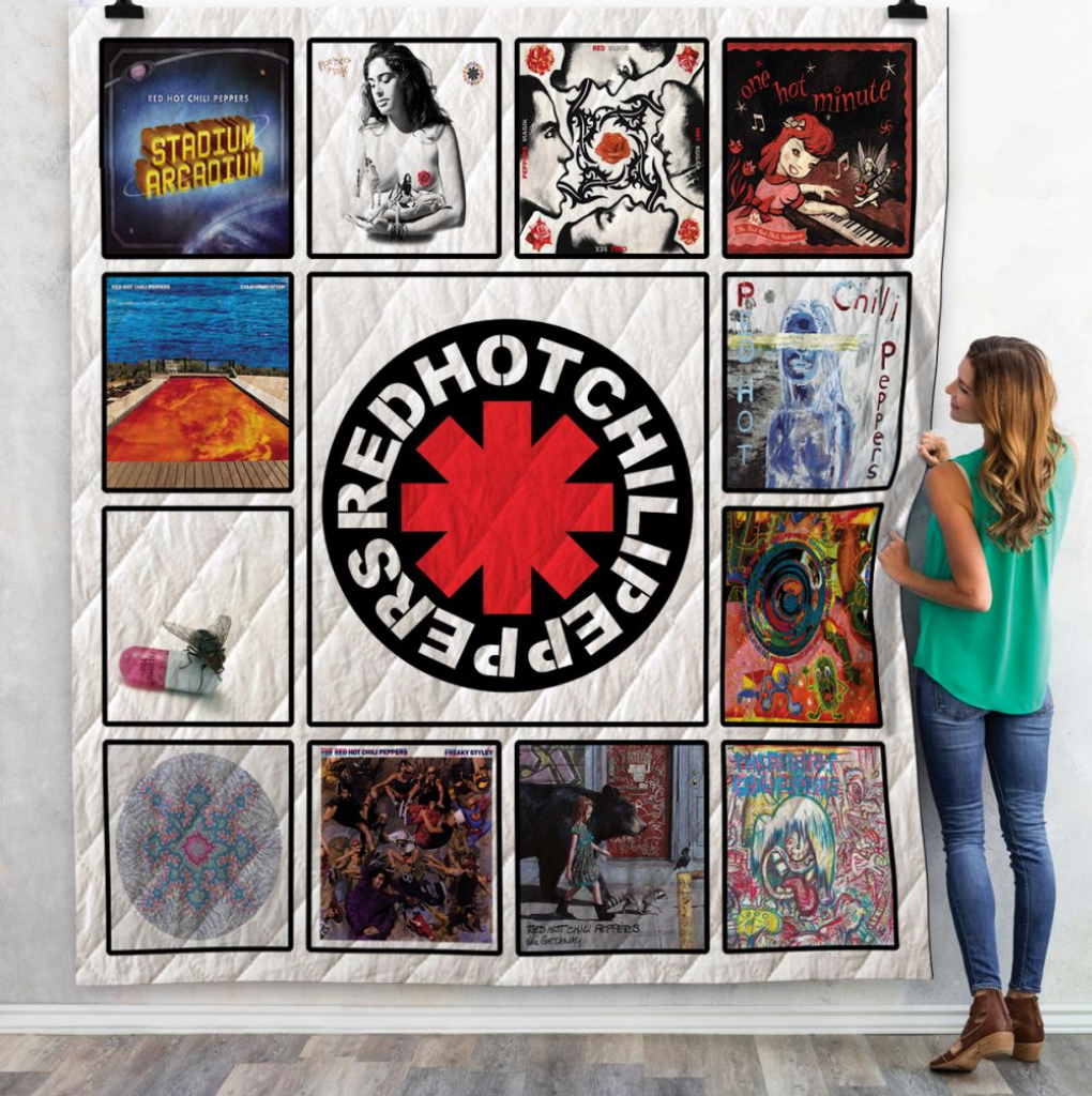 Red Hot Chili Peppers 3D Quilt Blanket