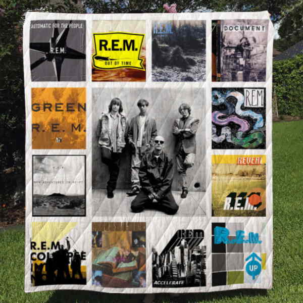 R.E.M 3D Quilt Blanket