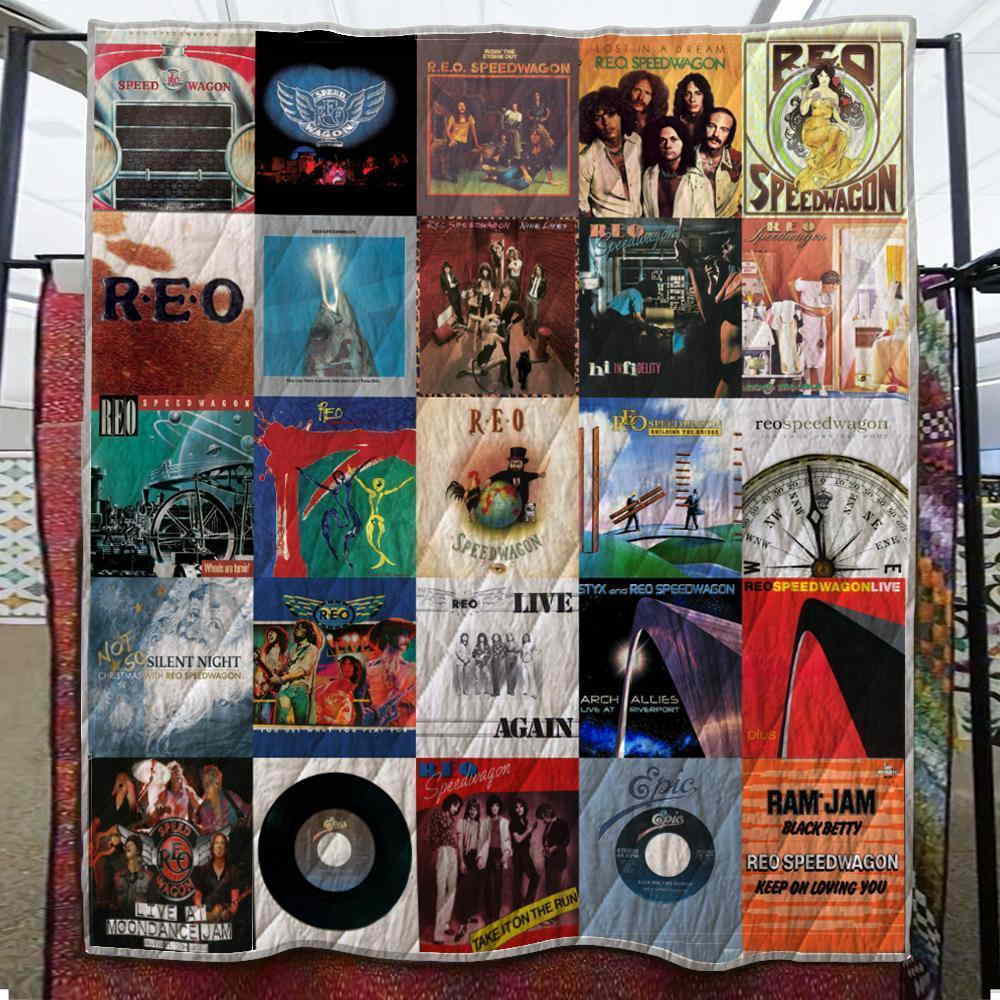 Reo Speedwagon Quilt Blanket