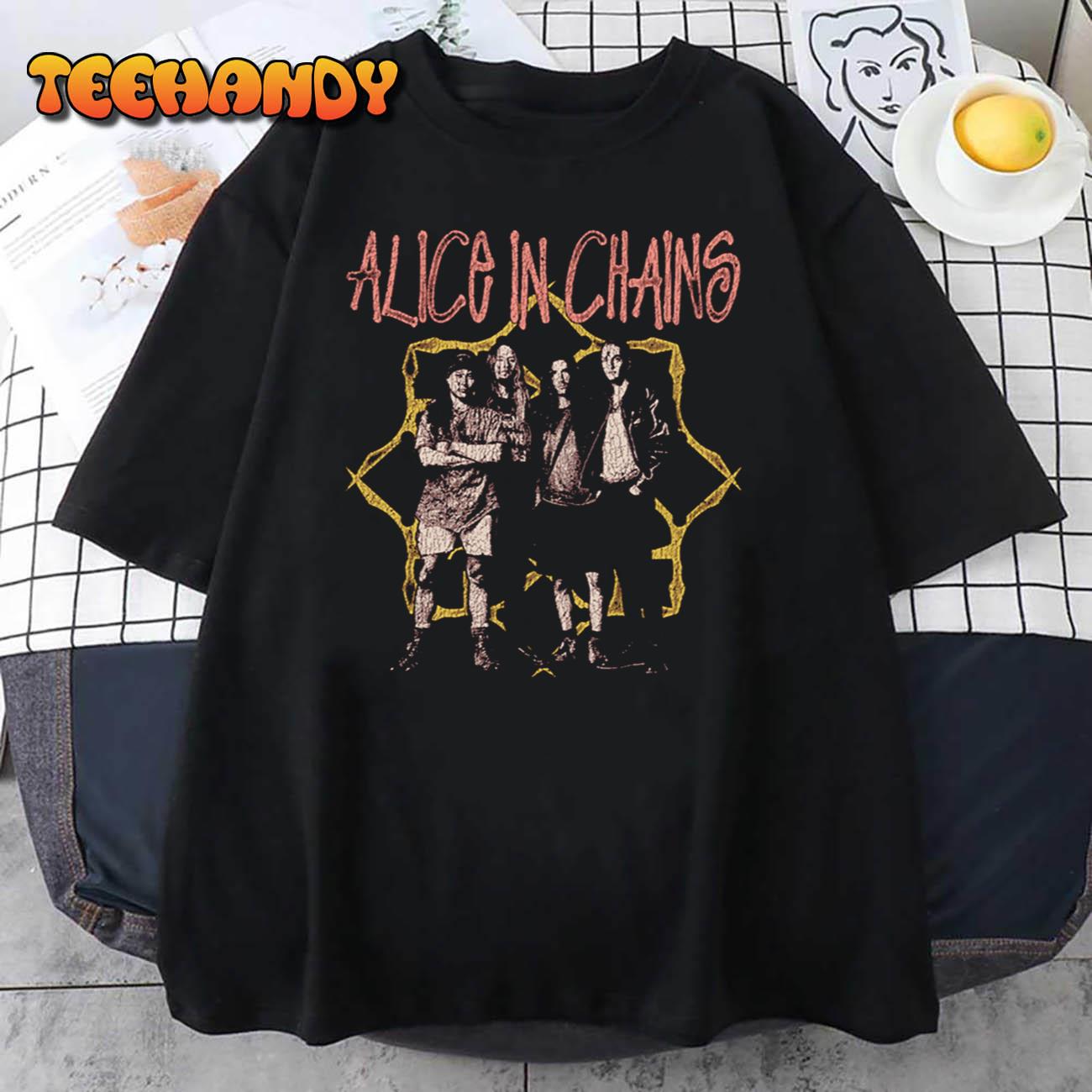 Rock Alice In Chains Tour Unisex T-Shirt