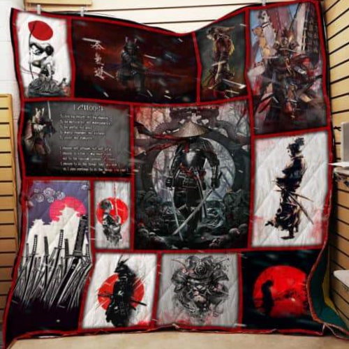 Samurai Spirit 3D Quilt Blanket