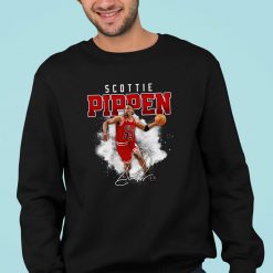 Scottie Pippen Basketball Legend Chicago 90s Bootleg Rap Style T Shirt
