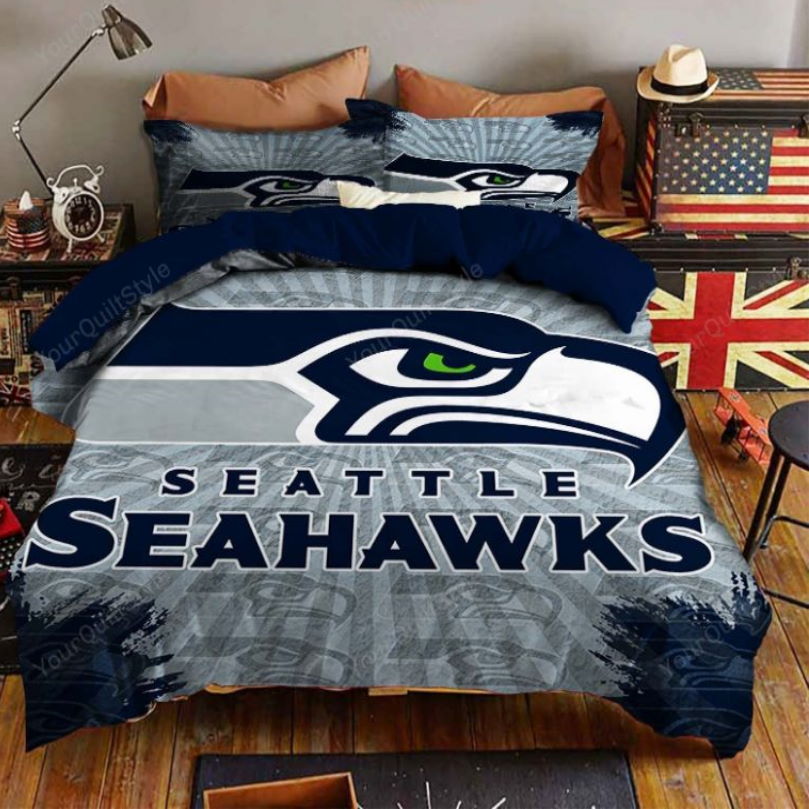 Seattle Seahawks 3D Bedding Set