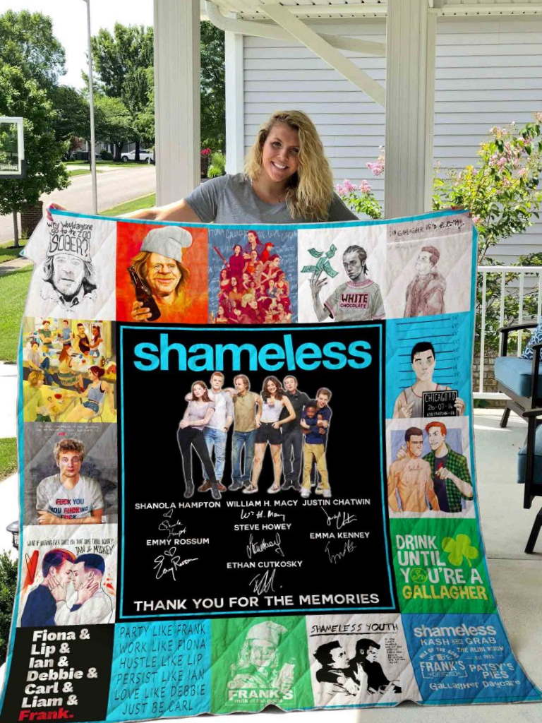 Shameless All Over Printed 3D Quilt Blanket