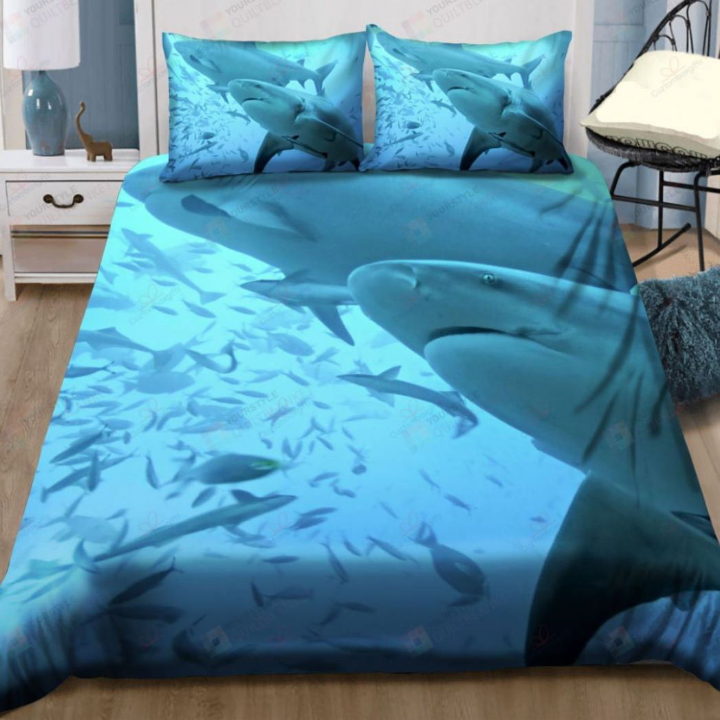 Sharks In The Ocean 3D Bedding Set