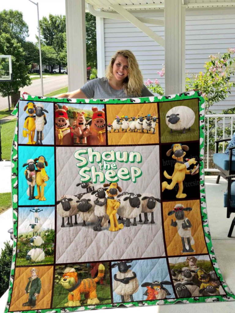 Shaun The Sheep Quilt Blanket