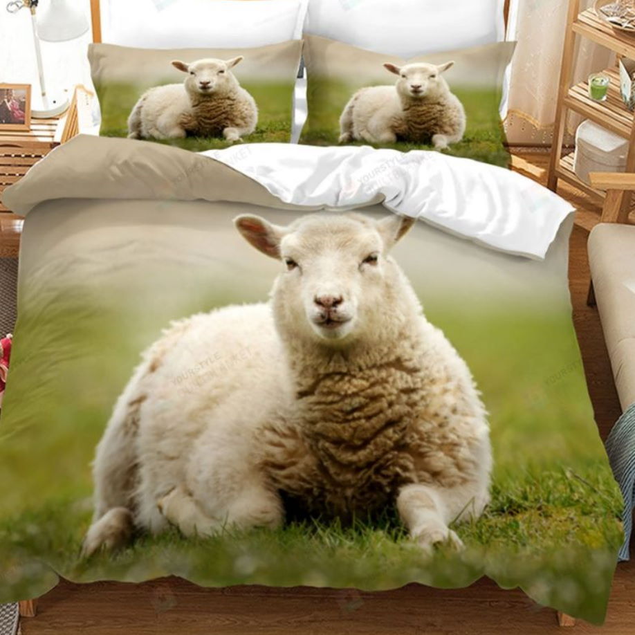 Sheep All Over Printed Bedding Set