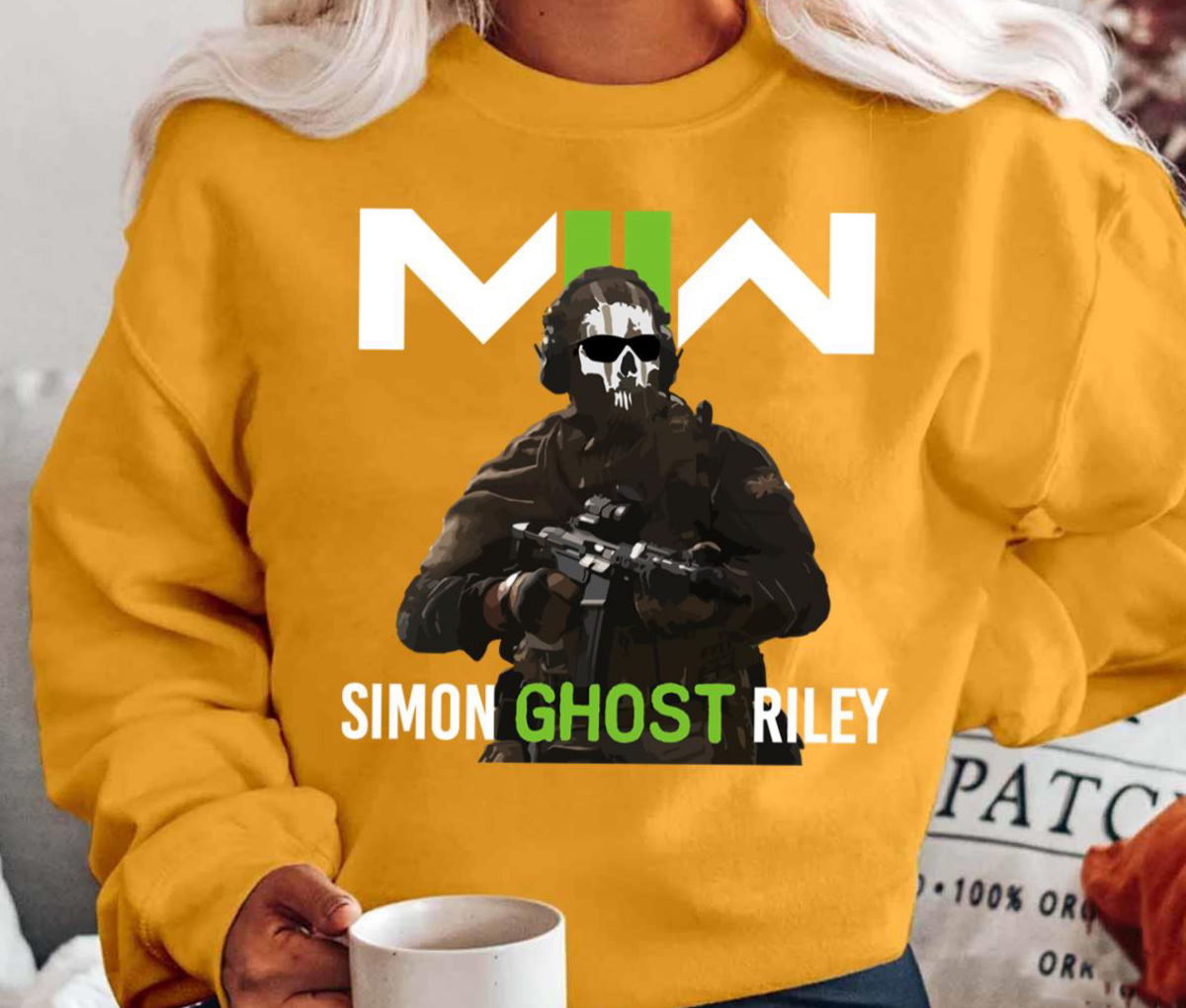 Simon Ghost Riley Mw2 Active Unisex T-Shirt