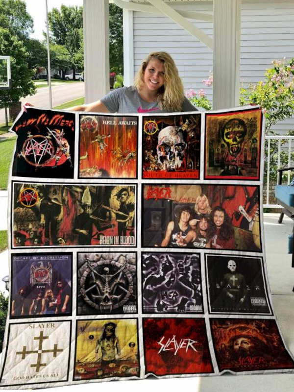 Slayer  All Over Printed 3D Quilt Blanket