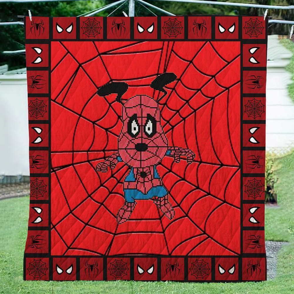 Snoopy Man 3D Quilt Blanket