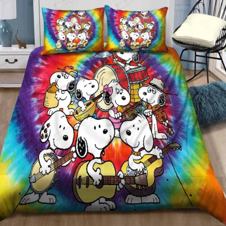 Snoopy Sleepy 3D Bedding Set