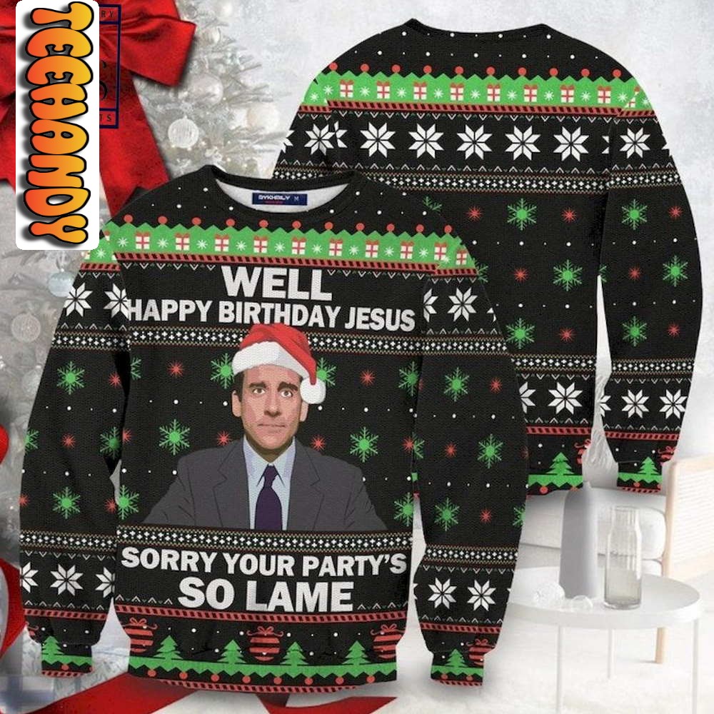 So Lame Party Woolen Ugly Christmas Sweater