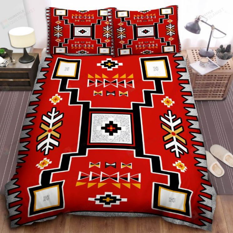 Southwestern Native American 3D Bedding Set