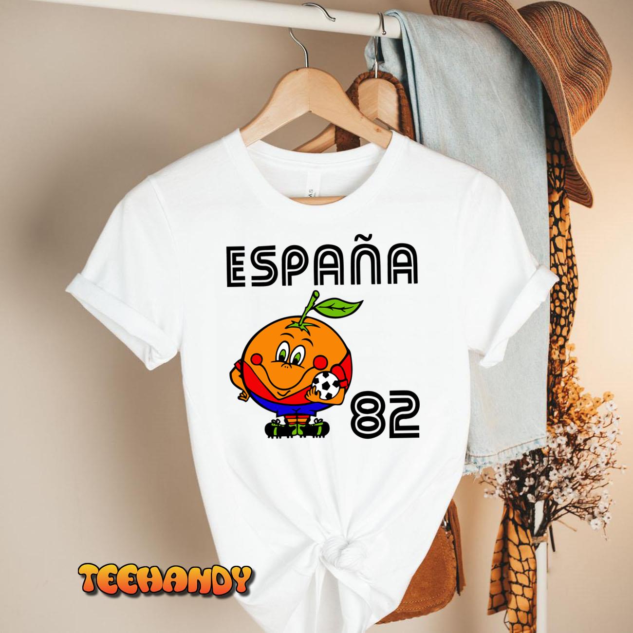 Spain 82 Naranjito World Cup Print T-Shirt