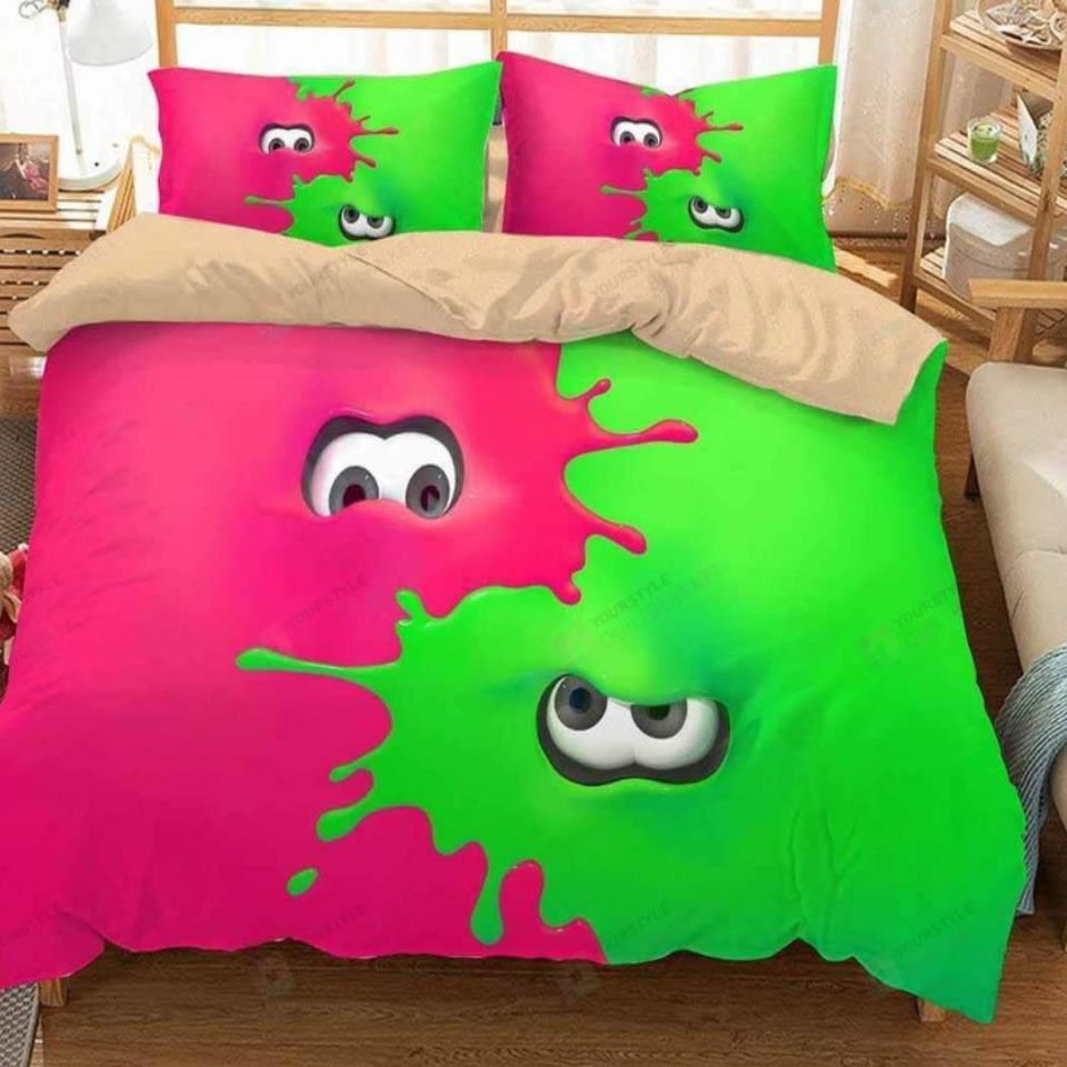 Splatoon 2  All Over Printed Bedding Set