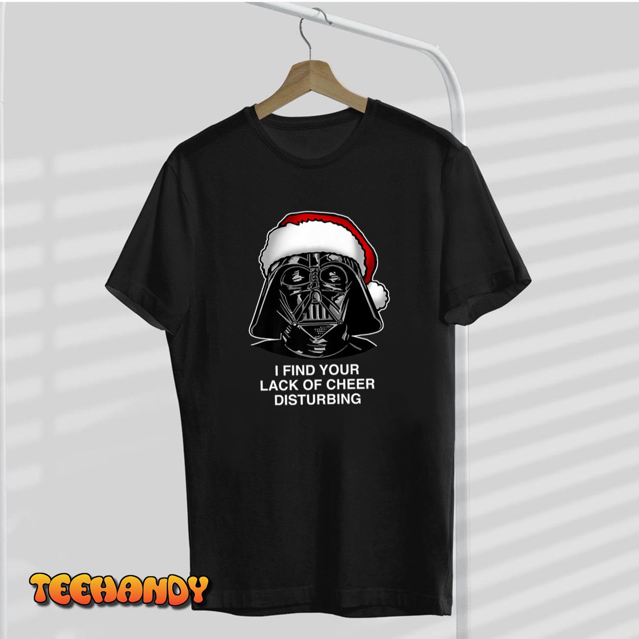 Star Wars Christmas Darth Vader Disturbing Lack Of Cheer Premium T-Shirt