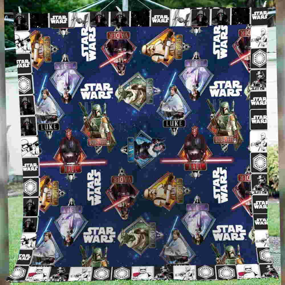 Star Wars Inspired 3D Quilt Blanket G