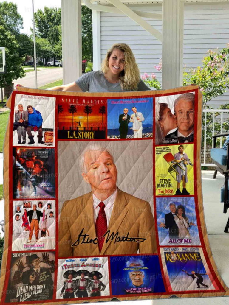 Steve Martin All Over Printed 3D Quilt Blanket