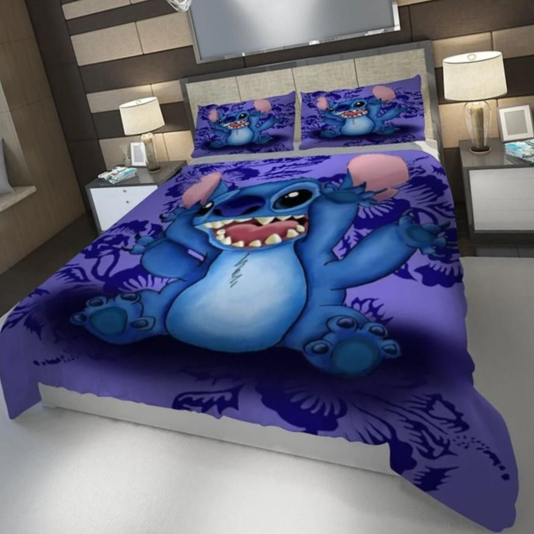 Stitch Animation 3D Bedding set