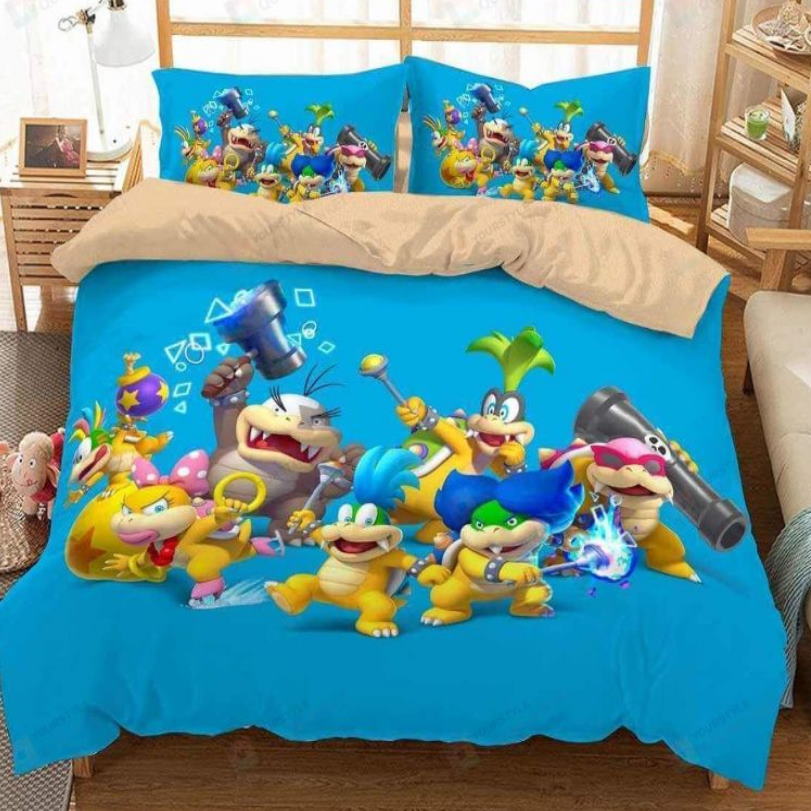 Super Mario Wii U 3D Bedding Set