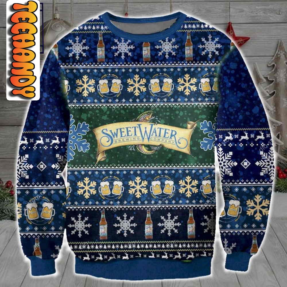 Sweet Water Beers Ugly Christmas Sweater