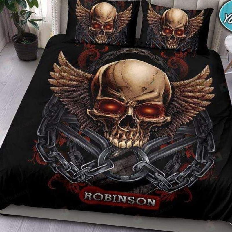 Swing Skull 3D Bedding Set