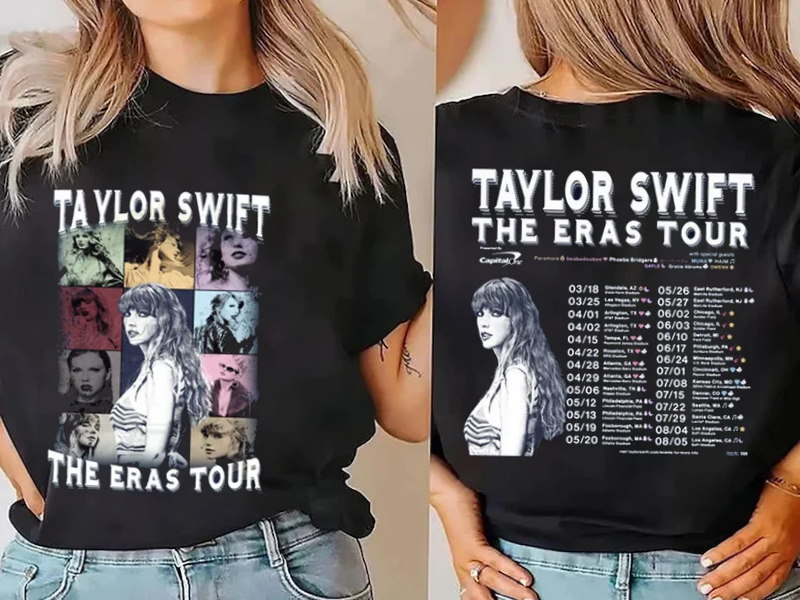 The Eras Tour T Shirt Design