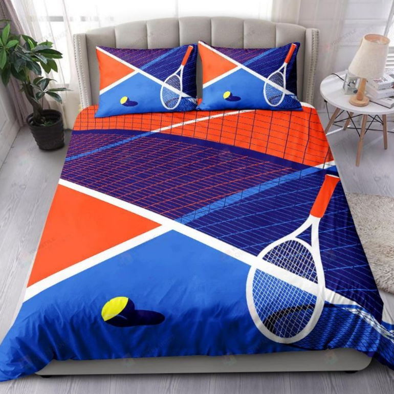 Tennis Court  All Over Printed 3D Bedding Set