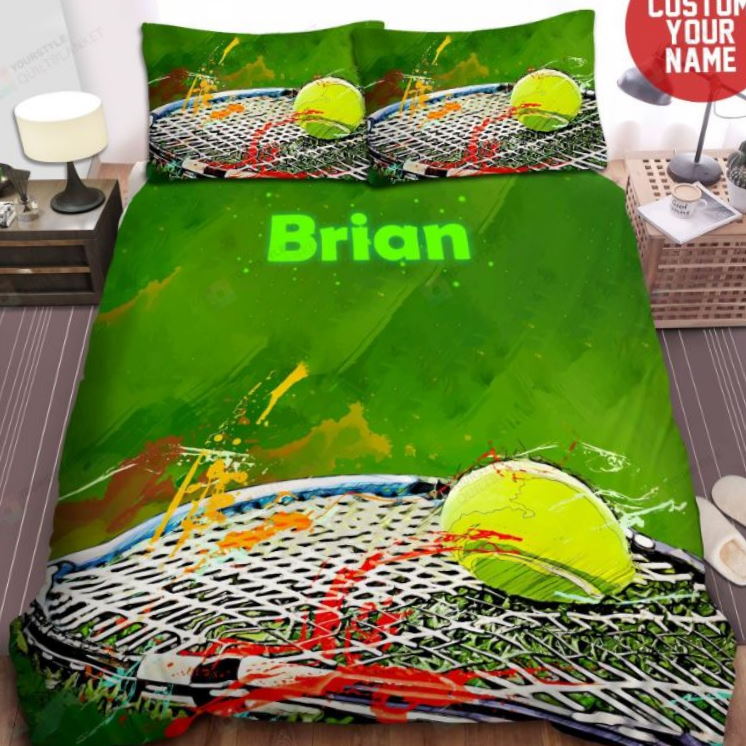 Tennis Painting 3D Bedding Set