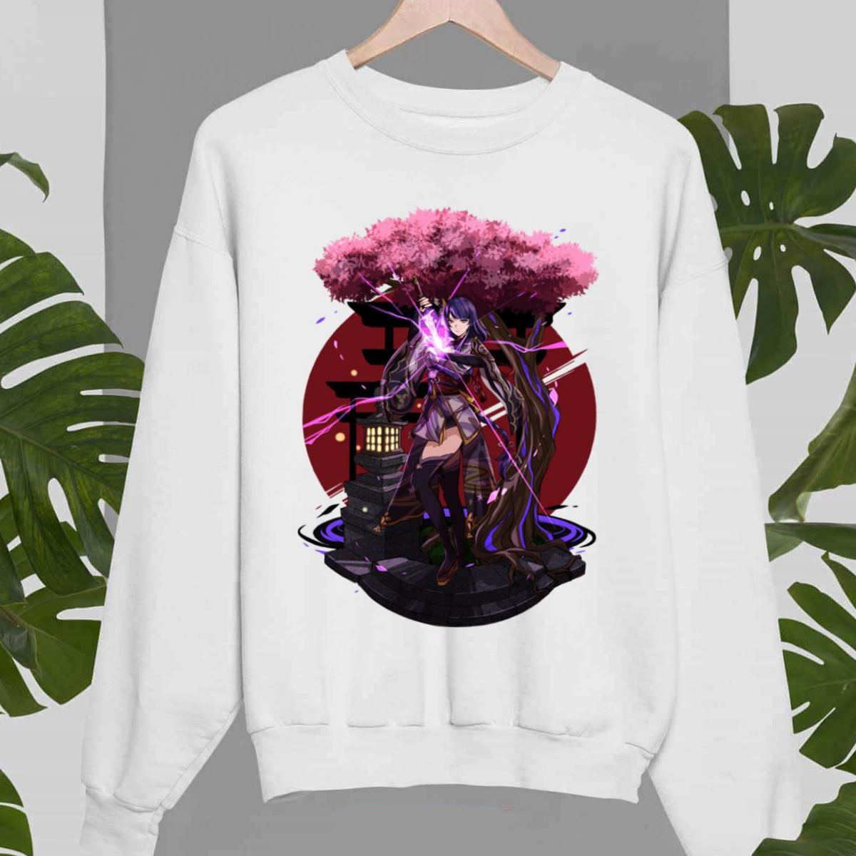 The Best Art Reiden Shogun Genshin Impact Unisex Sweatshirt