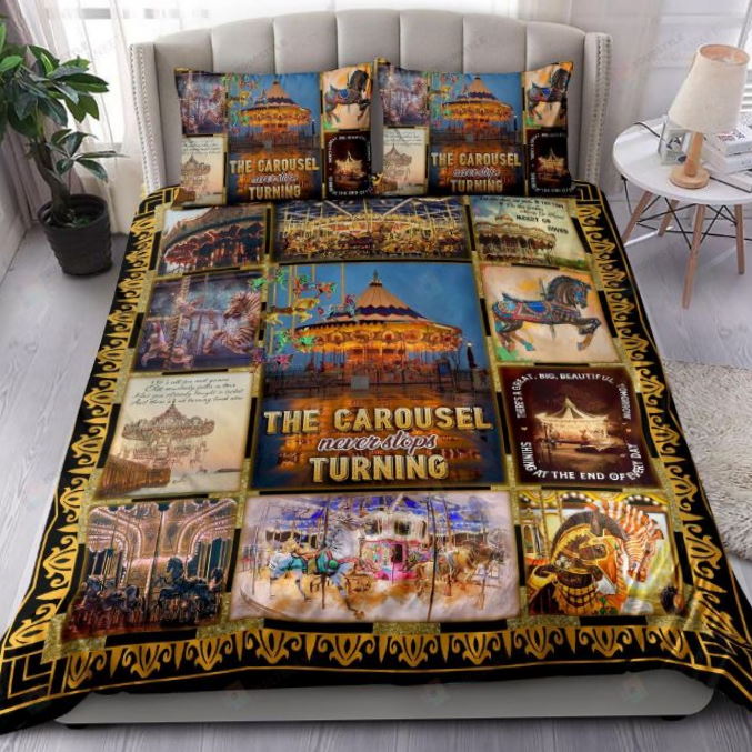 The Carousel Never Stops Turning 3D Bedding Set