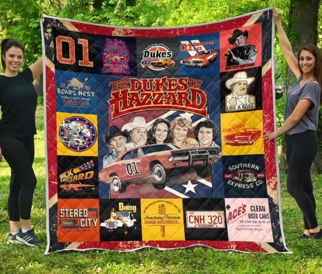 The Dukes Of Hazzard Anniversary Quilt Blanket