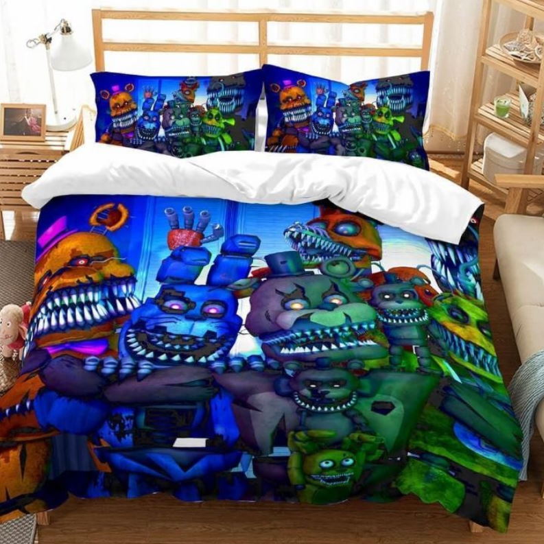 The Five Nights At Freddy’s Et Bedroomet 3D Bedding Set