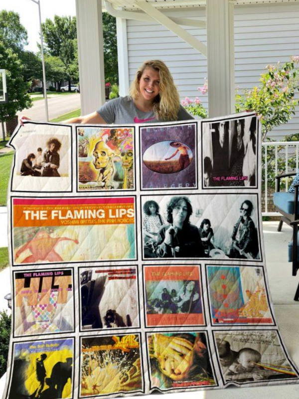 The Flaming Lips 3D Quilt Blanket