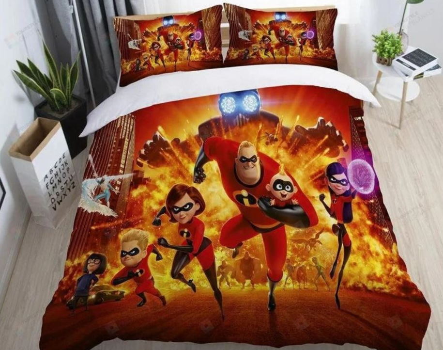 The Incredibles 3D Bedding Set