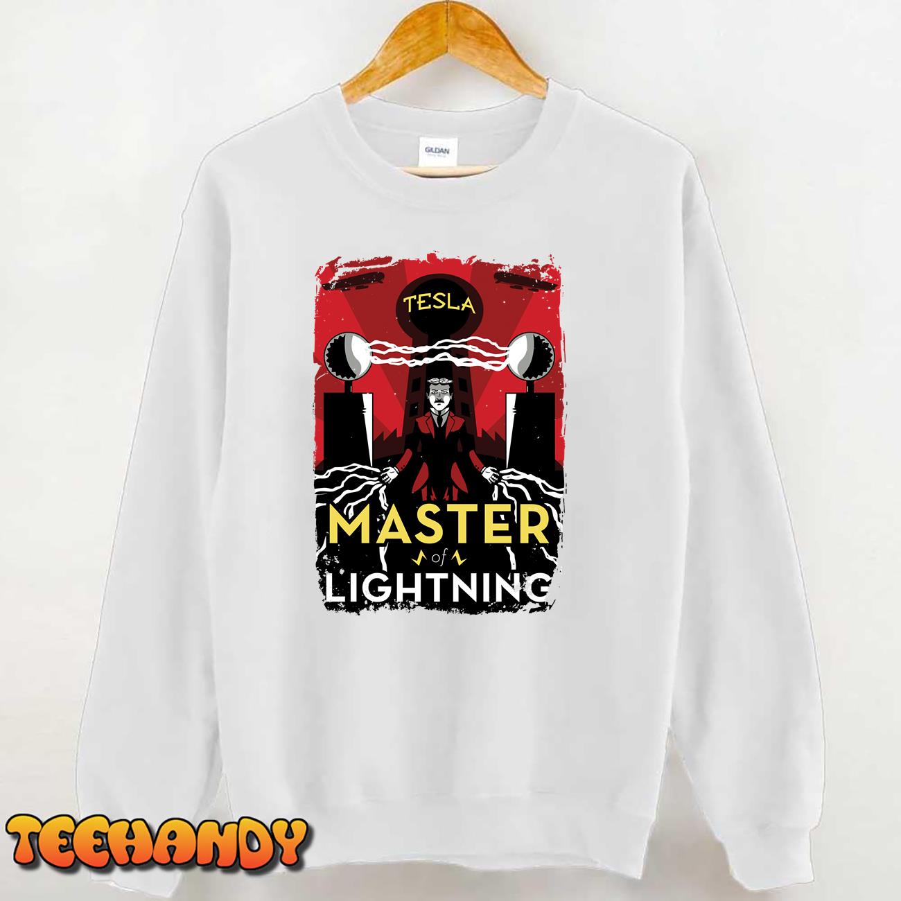 The Master Lightning Nicola Tesla Unisex Hoodie