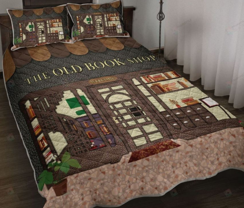 The Old Book Shop 3D Bedding Set