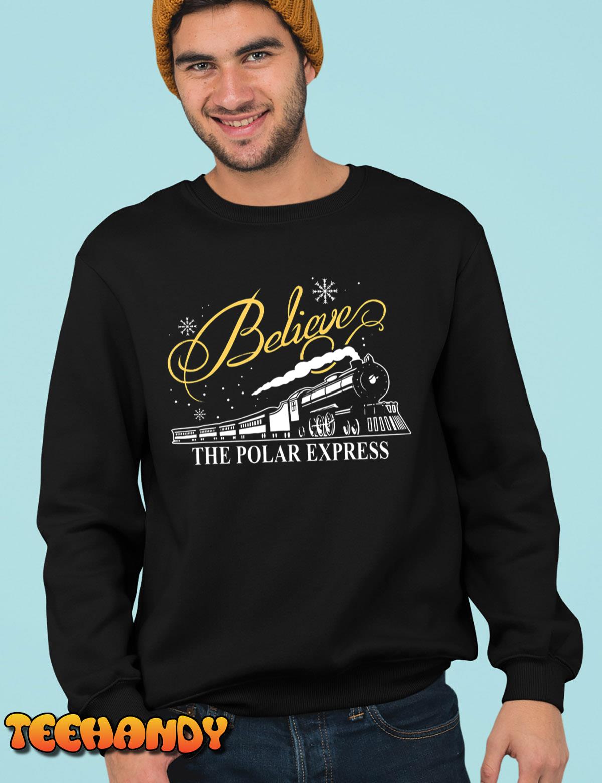 The Polar Express Believe – Christmas Family Pajamas T-Shirt