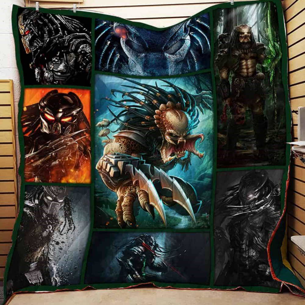 The Predator 3D Quilt Blanket