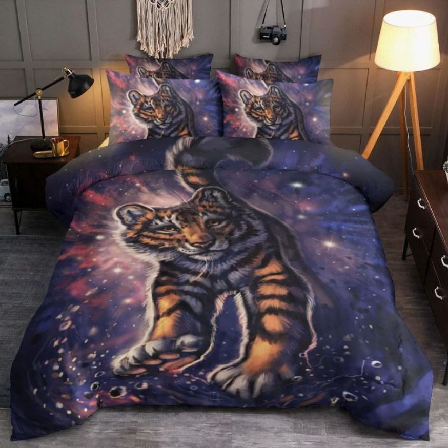 Tiger Cotton 3D Bedding Sets