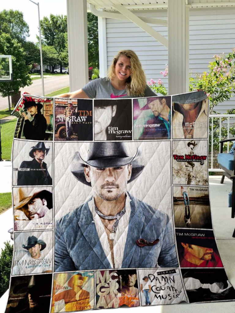 Tim Mcgraw Quilt Blanket