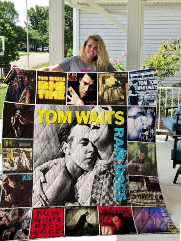 Tom Waits 3D Quilt Blanket