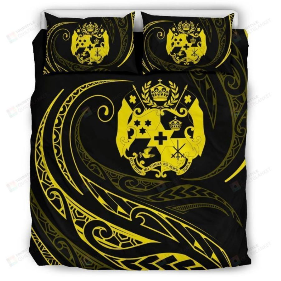 Tonga Coat Of Arms 3D Bedding Set