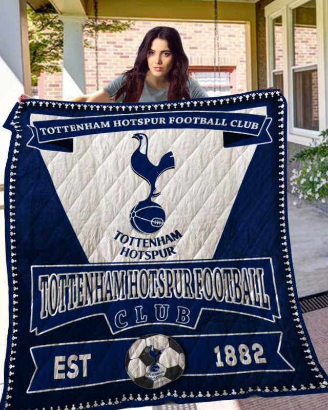 Tottenham Hotspur Football Club 3D Quilt Blanket