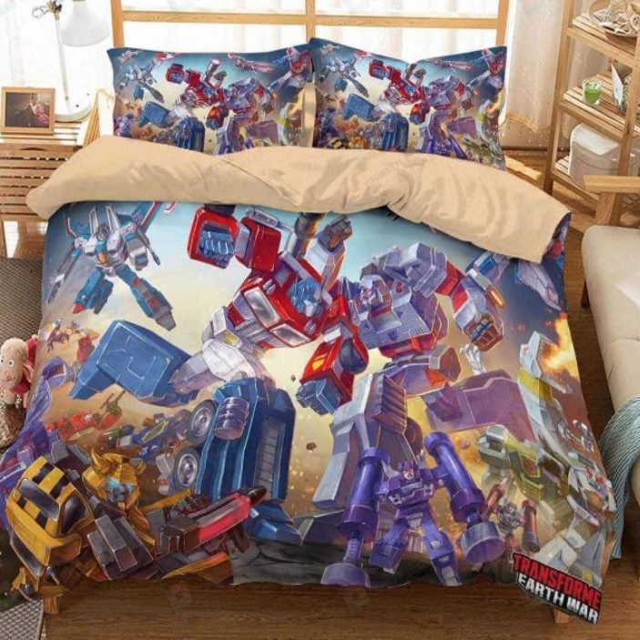 Transformers Earth Wars 3D Bedding Set