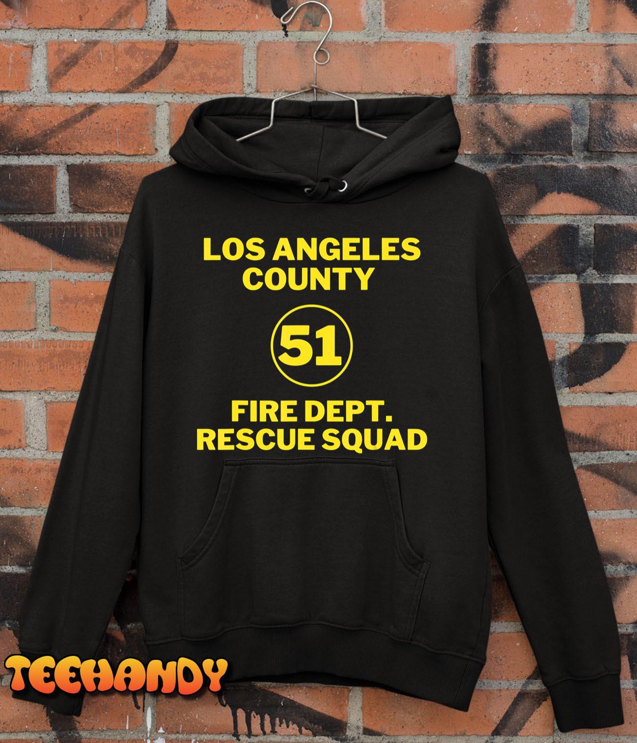 Truck Side 51 Emergency Squad T-Shirt