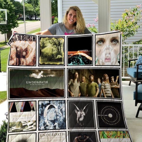 Underoath 3D  All Over Printed Quilt Blanket